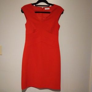 Red Calvin Klein Dress